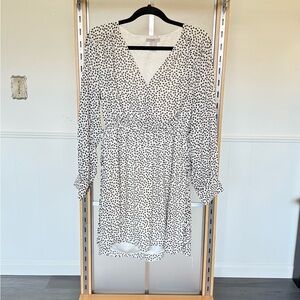 Black and White Polka Dot Dress